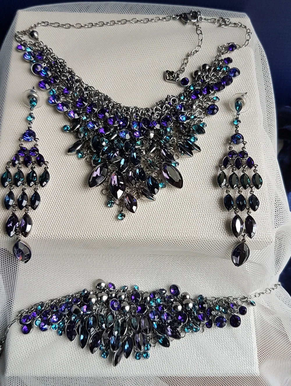 AUTHENTIC Swarovski Panache Statement Bracelet Vintage RARE - Picture 14 of 14